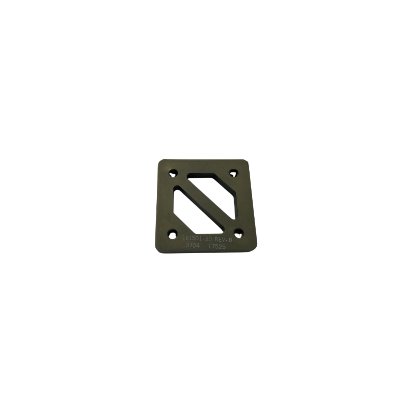 Bracket - Mounting Plate, Mast, Excavator, Packaged