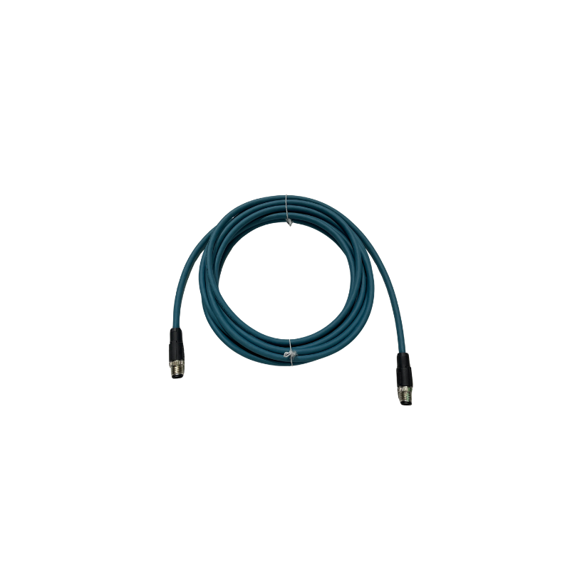 Cable Ethernet- 5.0m, M12A-8P(M) to M12A-8P(M)